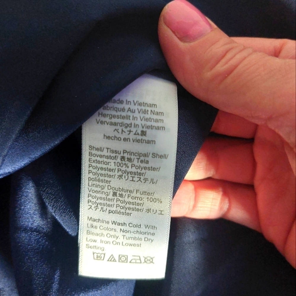 J. Crew Midi length skirt pleated green black petite women's size. 10 10P - Picture 6 of 7
